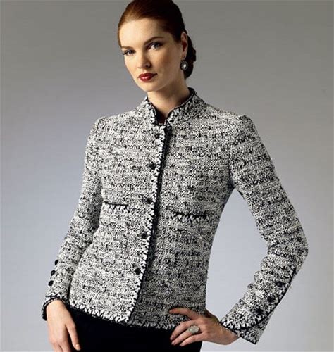 coco chanel jacket pattern